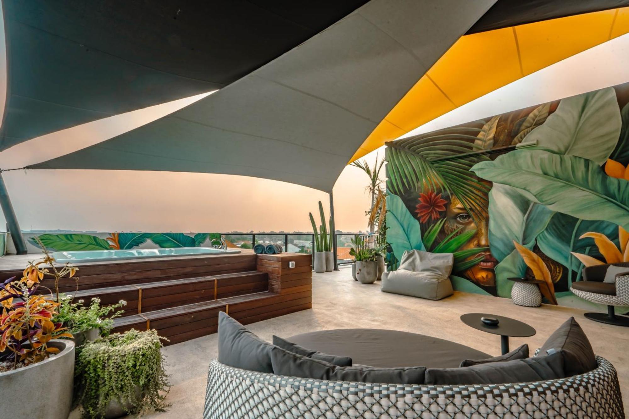 Onyx Beach Hotel Canggu Kültér fotó