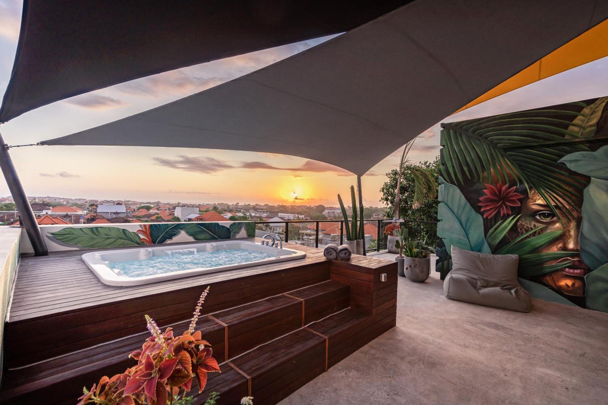 Onyx Beach Hotel Canggu Kültér fotó